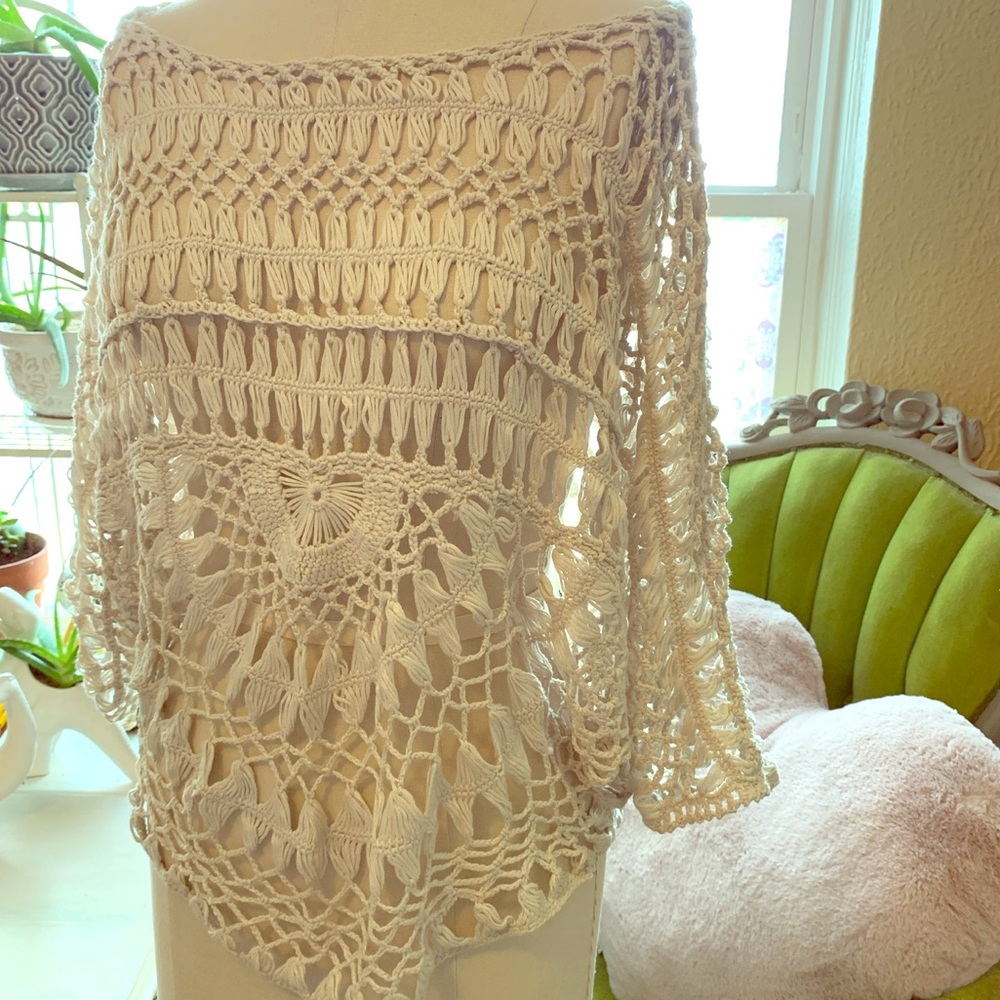 Crocheted top